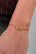 linked luck armband
