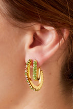 Oorbellen Shimmer Spark Stainless Steel