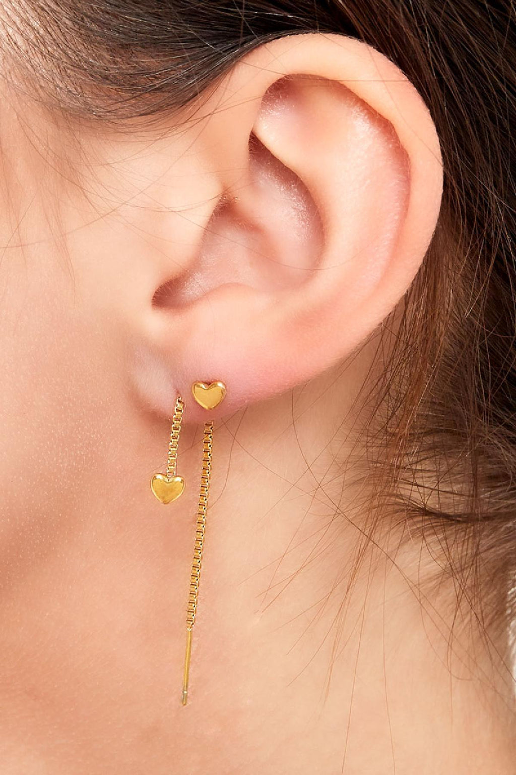 Hart van roestvrij staal Goud kleur Stainless Steel