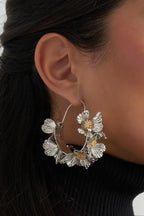 Bloom Hoop Earrings