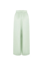 Geweven Polyestervezel Vrouwen Rechte Broeken Casual Effen Kleur