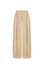 Geweven Polyestervezel Vrouwen Rechte Broeken Casual Effen Kleur