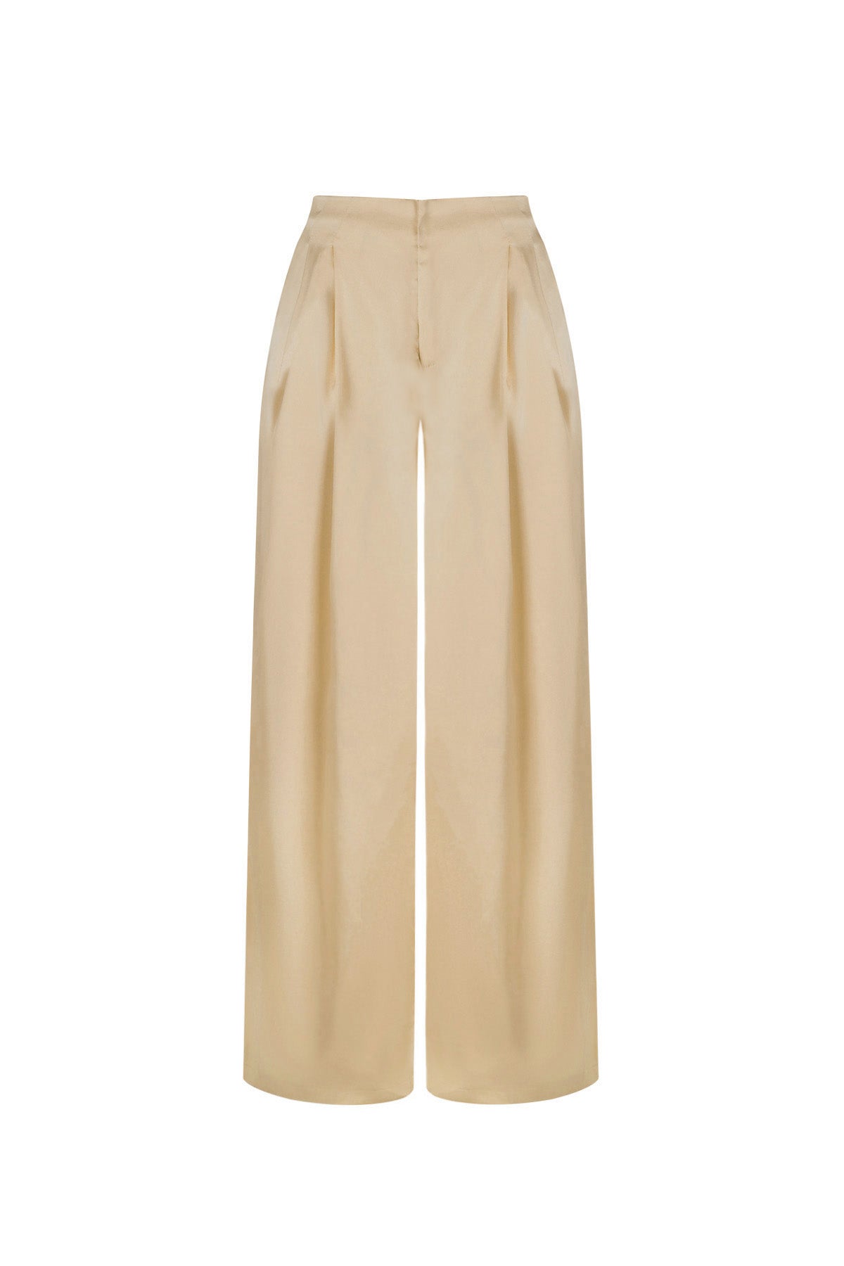 Geweven Polyestervezel Vrouwen Rechte Broeken Casual Effen Kleur