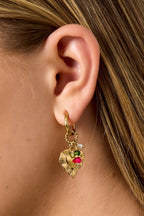 Heart Happy Charm oorbellen