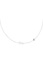 Boy Birthstone Necklace