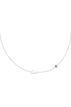 Girl Birthstone Necklace