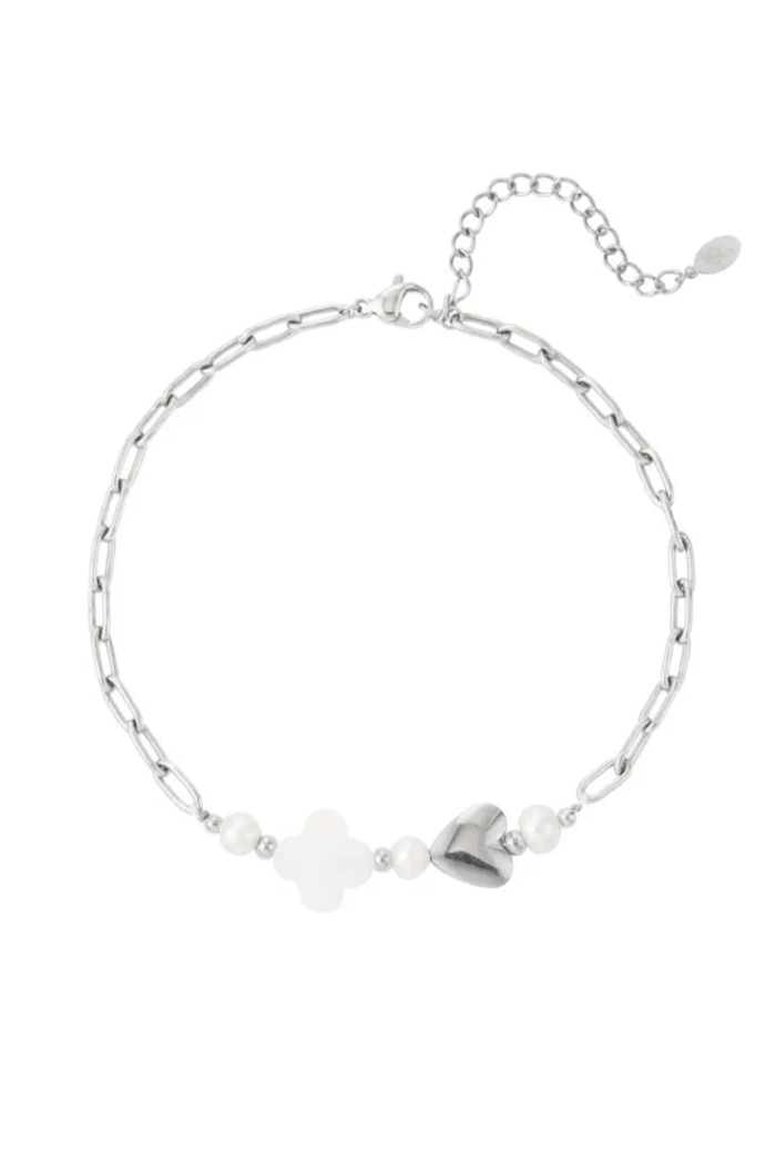 Fenna Ankle Bracelet Silver