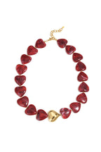 Acryl kralen kettingen hart retro dagelijkse klassieke serie dames sieraden