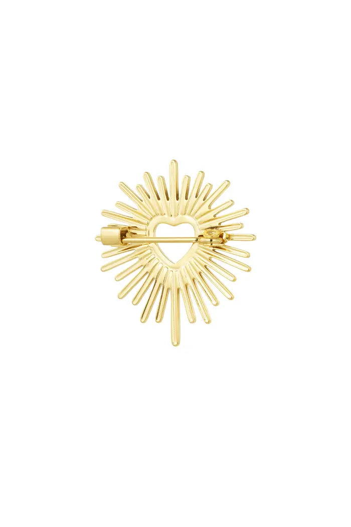 Brooch Sunny Hearth