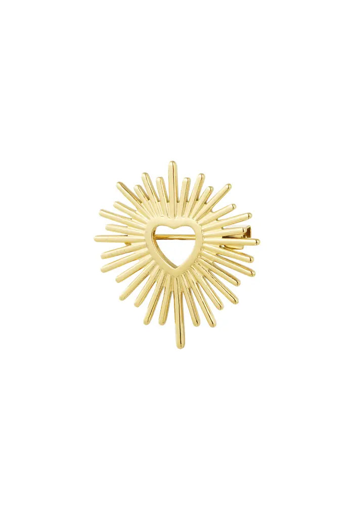 Brooch Sunny Hearth