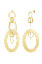 Circle Cascade Earrings