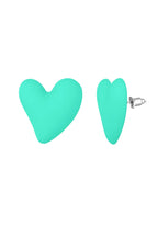 Elena Heart Studs