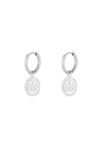 Smiley Charm Earrings