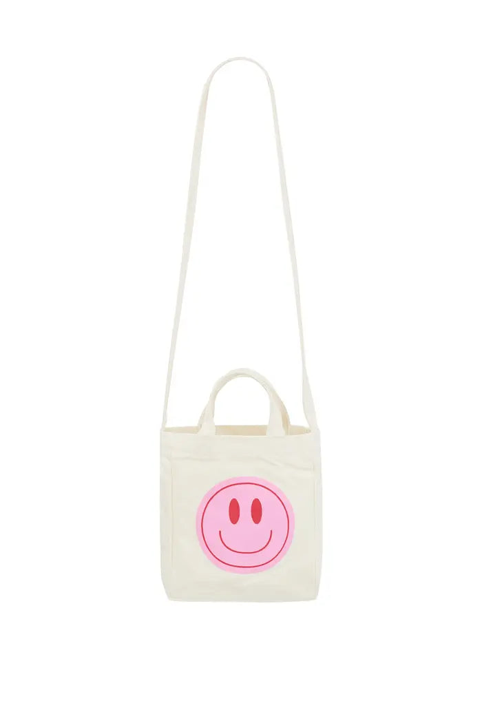 Canvas Smiley Bag