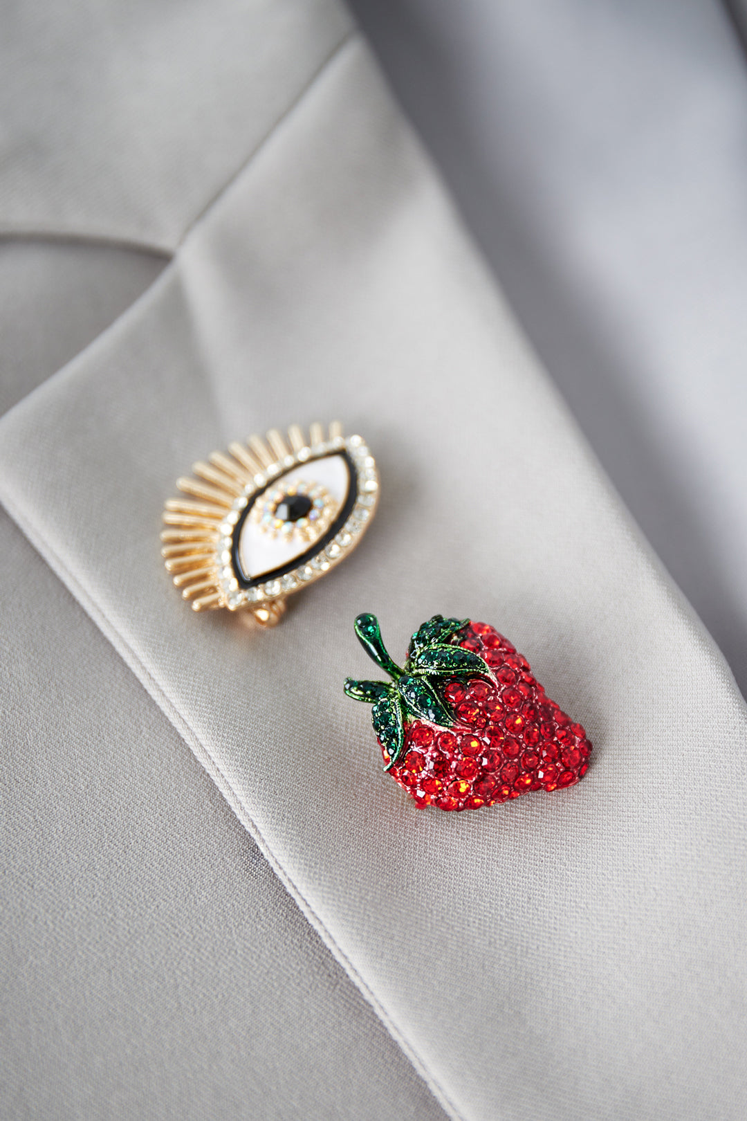 Strawberry Brooch