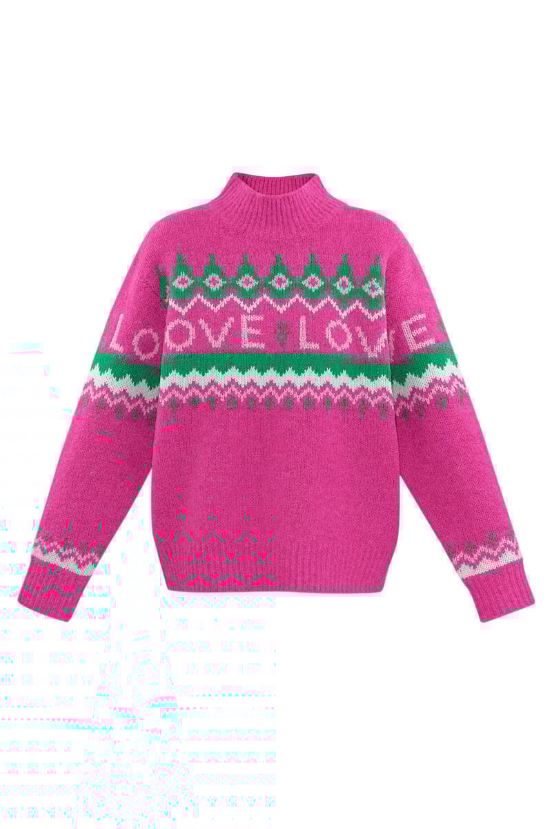 Love Sweater Weather trui - wit