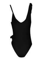 Ruffle V-Neck Swimsuit