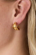 Gepolijste lusoorbellen