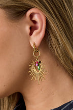 Shining Heart Happy Charm oorbellen