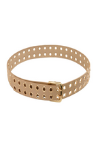 Perforated Bold Belt