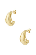 Oorbellen van roestvrij staal, geometrisch, casual, dagelijks