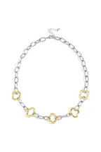 Roestvrijstalen kettingen Klaver Casual Dagelijks Eenvoudige serie Dames sieraden