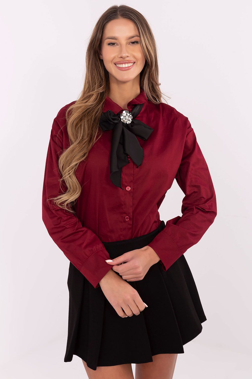  Overhemd met lange mouwen model 204399 Italy Moda 