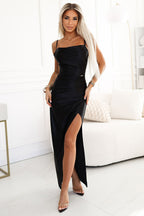  Lange jurk model 204441 Numoco 