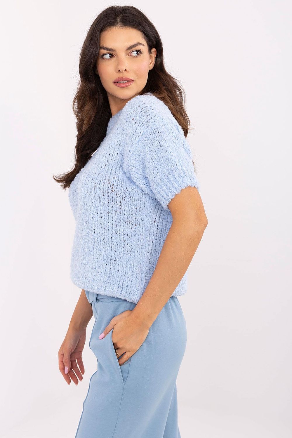  Trui met korte mouwen model 206943 Italy Moda 