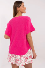  Trui met korte mouwen model 209993 Italy Moda 