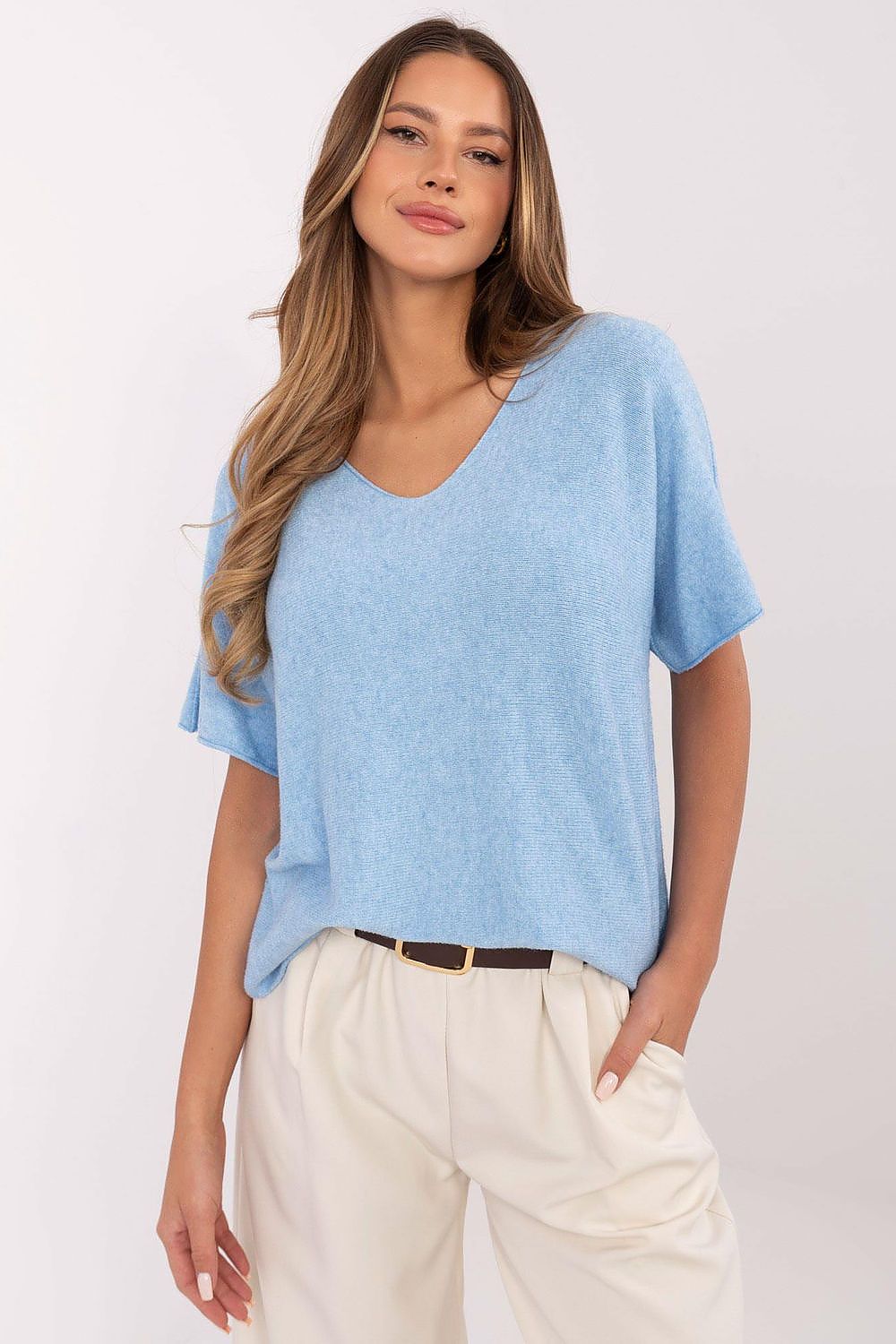  Trui met korte mouwen model 209997 Italy Moda 