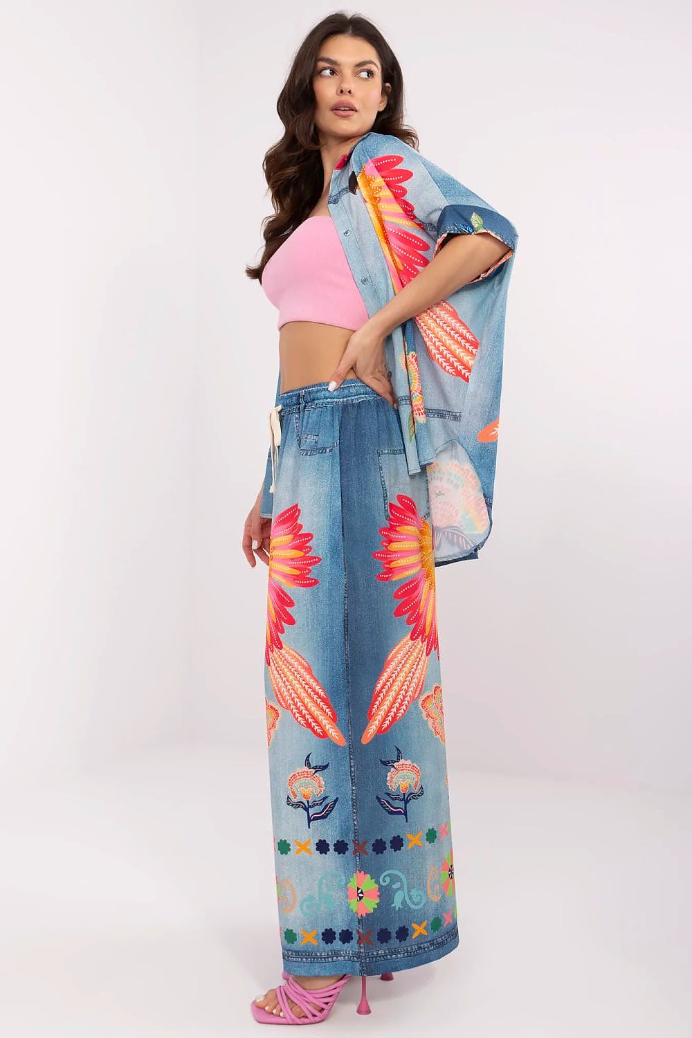  Damesbroek model 210030 Italy Moda 