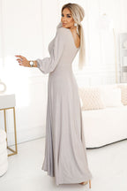  Lange jurk model 210097 Numoco 