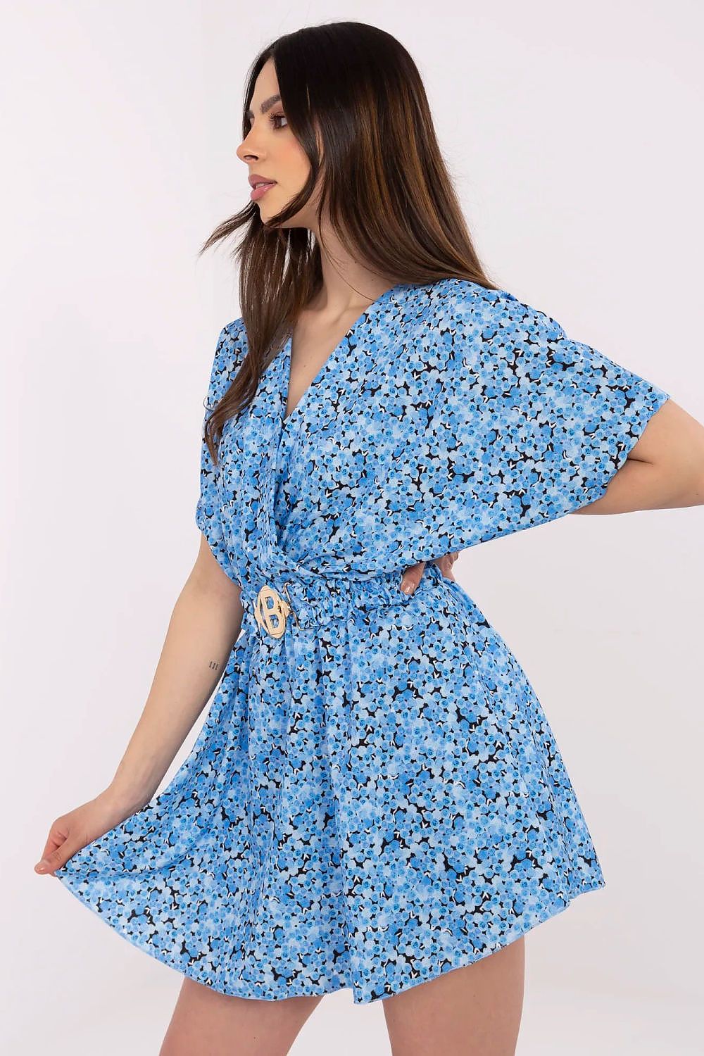 Bloom Belted Jumpsuit Yoozy Fashion 