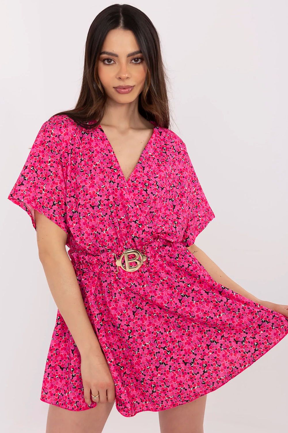 Bloom Belted Jumpsuit Yoozy Fashion 