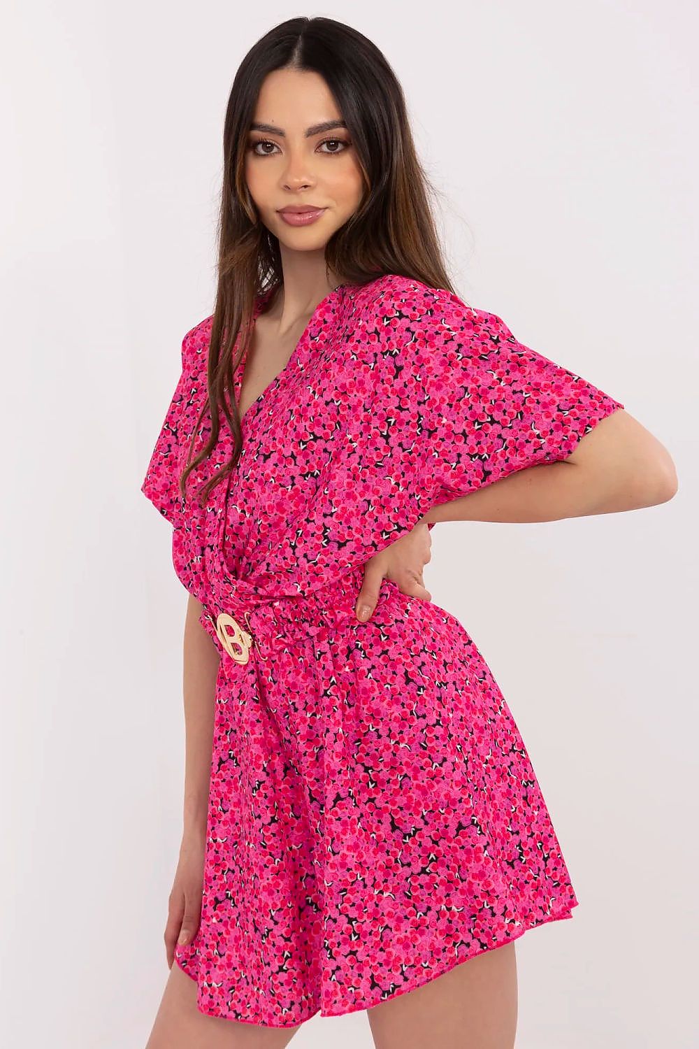 Bloom Belted Jumpsuit Yoozy Fashion 