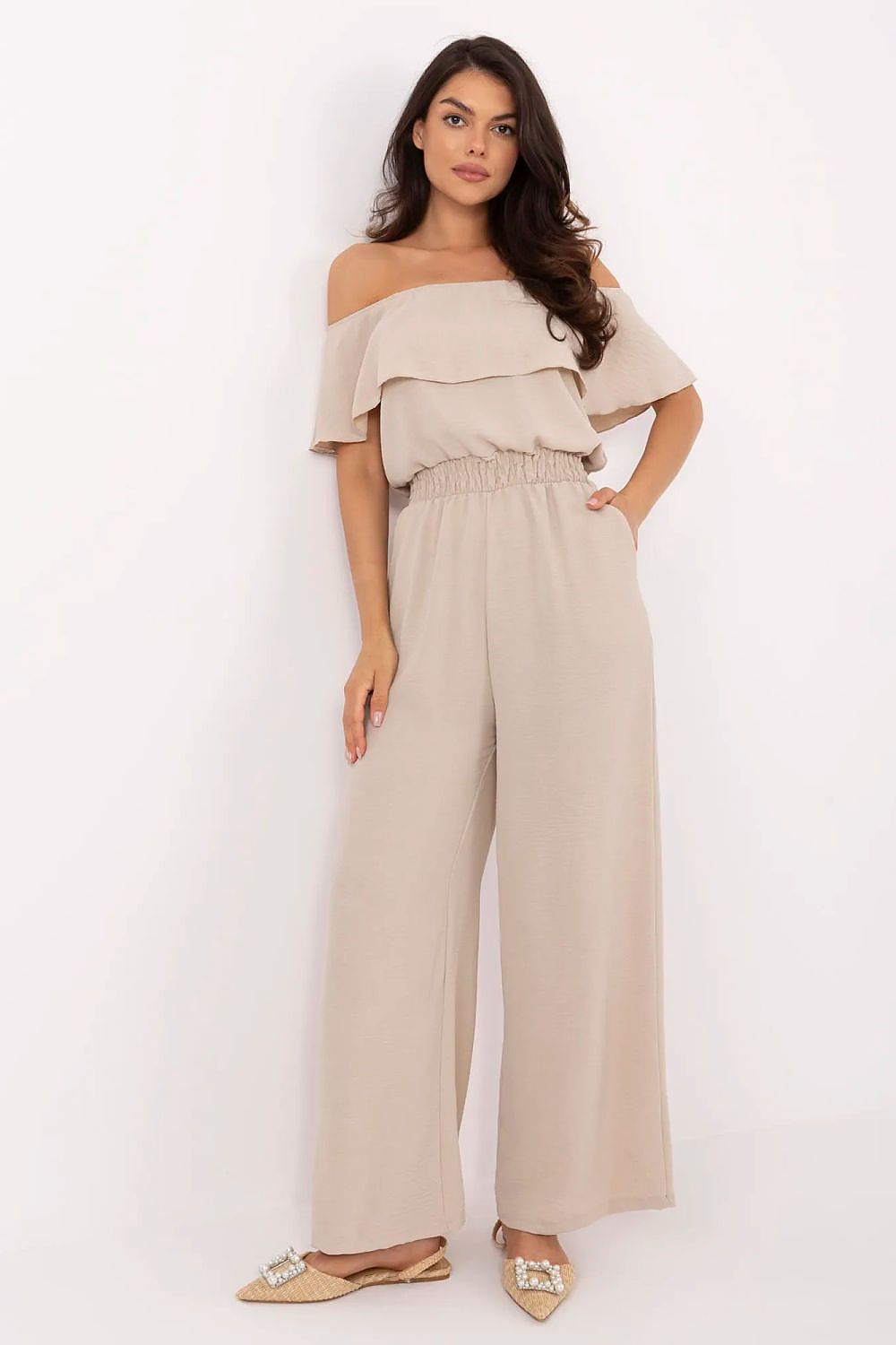Bella Flare Jumpsuit Yoozy Fashion