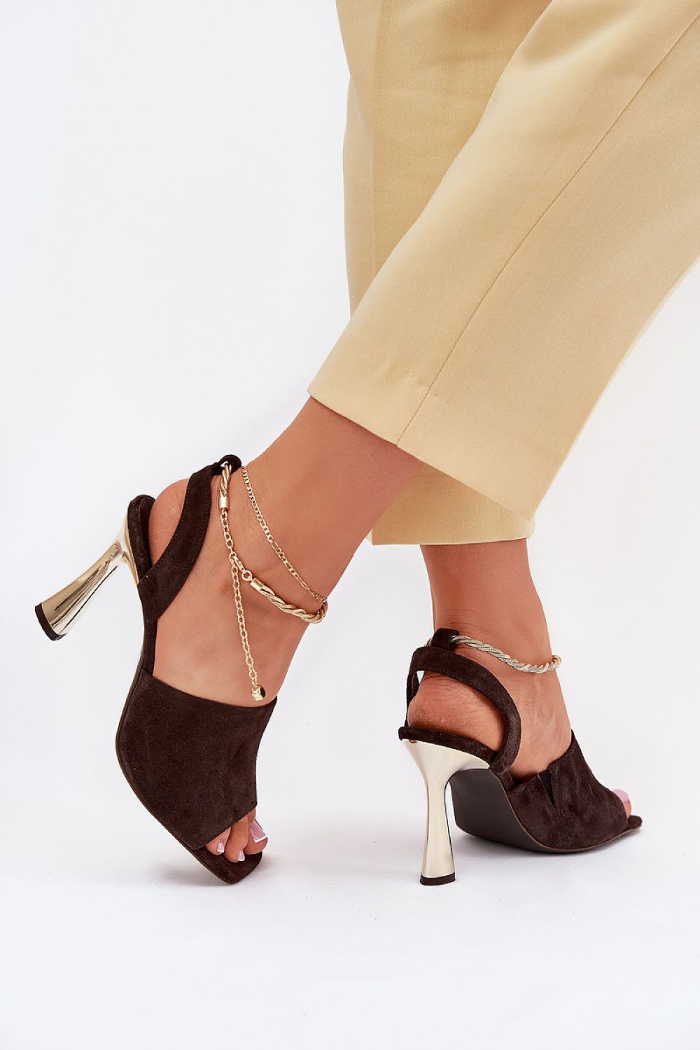  sandalen op hak model 214989 Step in style 