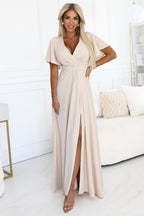  Lange jurk model 216105 Numoco 