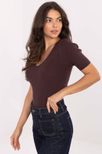  Trui met korte mouwen model 217607 Factory Price 