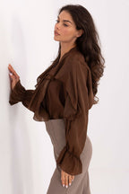  Overhemd met lange mouwen model 218415 Rue Paris 