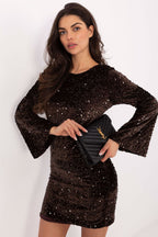  Korte jurk model 221114 Italy Moda 