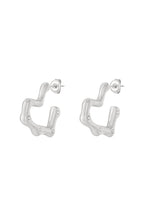 Oorbellen met hart van roestvrij staal Dagelijks Dagelijks Damessieraden