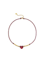 Polyester kralenkettingen Hart Casual Dagelijks Eenvoudig Serie Dames sieraden