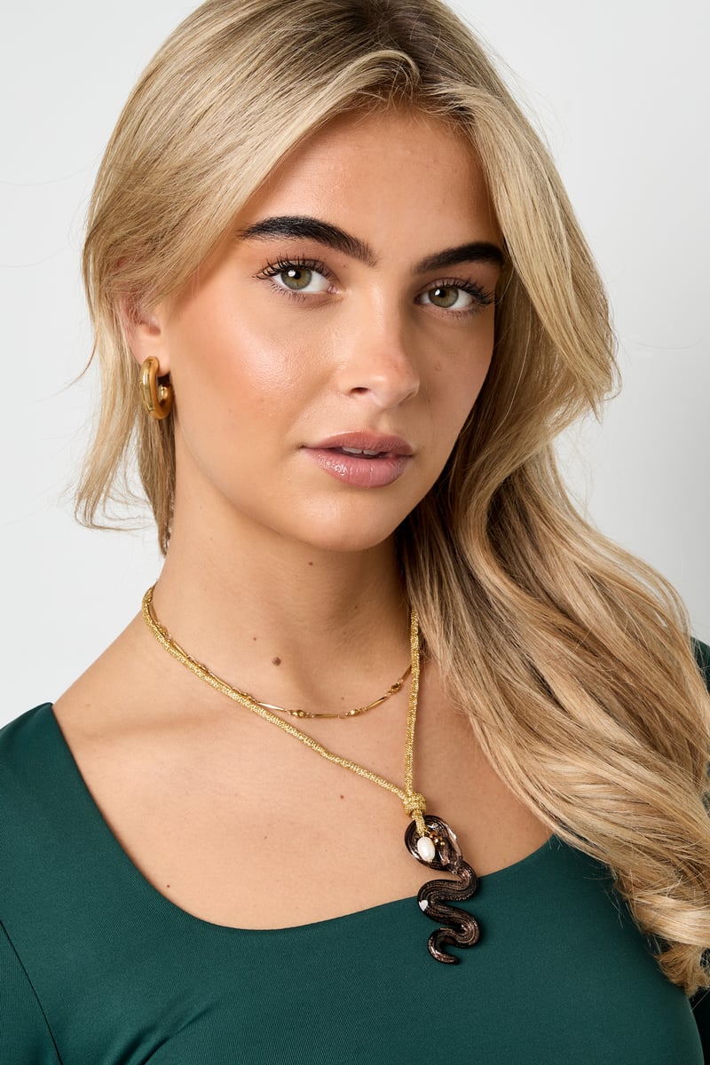 Polyester hanger kettingen slang Casual Dagelijks Eenvoudig Serie Dames sieraden